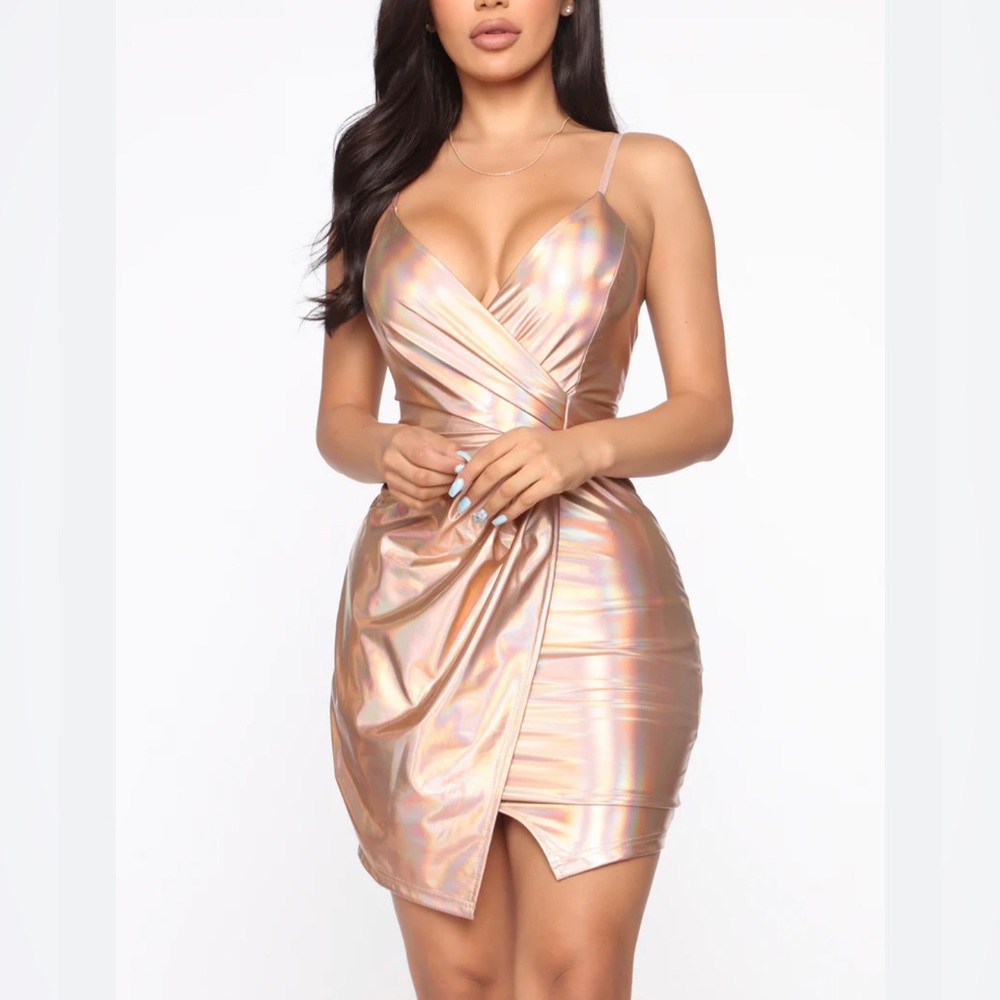 • BRAND NEW Mini Holographic Dress